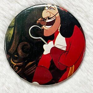 🔮 5/$25 Vintage Disney Peter Pan Captain Hook Pin‎